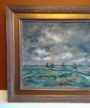 Pie Wilhelmus - (1926-2003) - Landschap kopen? Bied vanaf 50!