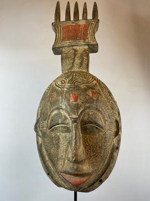 Chokwe - African mask from the Chokwe - Angola kopen? Bied vanaf 45!