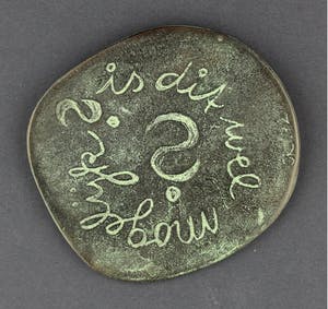 Inka Klinckhard - Bronzen penning: Leven in vrede, 1973 kopen? Bied vanaf 75!