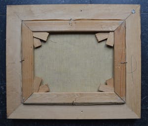 Niet of onleesbaar gesigneerd - Landschap met boerderijen - Olieverf op doek kopen? Bied vanaf 10!