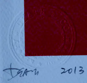 Death NYC - Zeefdruk: Black red dog - 2013 kopen? Bied vanaf 60!