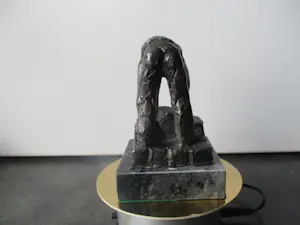 Jaap Hartman - Beeldje van dijkwerker. kopen? Bied vanaf 35!