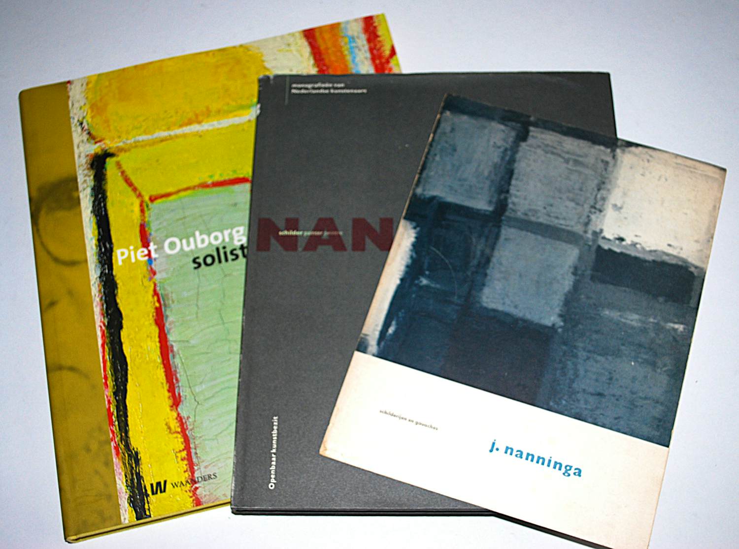 Jaap Nanninga - & Piet Ouborg: 2 monografieën & zeldzame cat. Nanninga 1957 kopen? Bied vanaf 60!