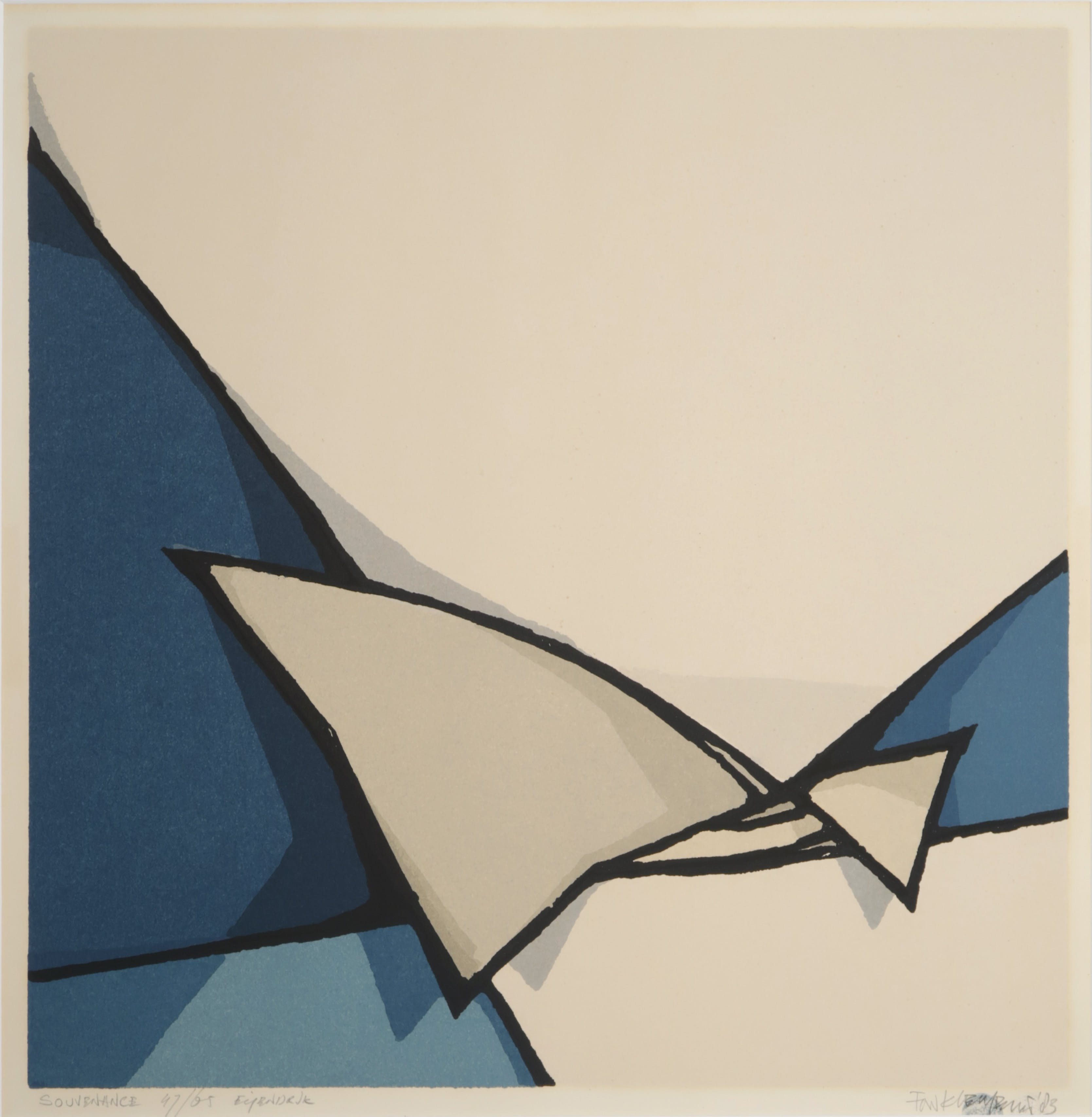 Fon Klement - Boardsnede, Souvenance verkocht voor € 60!