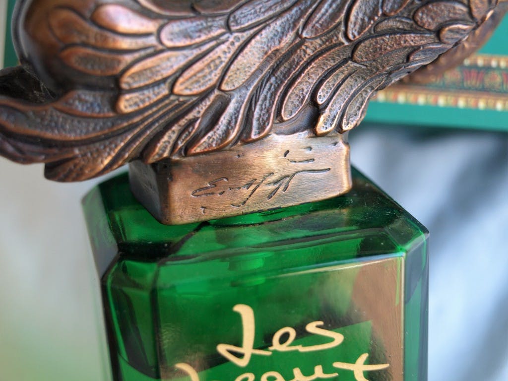 Ernst Fuchs - Bronzen beeld op parfumfles , Papageno – 1998  kopen? Bied vanaf 175!