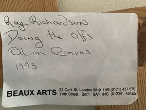 Ray Richardson - Doing the Offs kopen? Bied vanaf 1495!