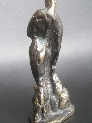 Brons (Onbekend) - Persoon met dieren kopen? Bied vanaf 30!