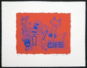 Henk Schiffmacher - Zeefdruk, Zonder titel kopen? Bied vanaf 1!