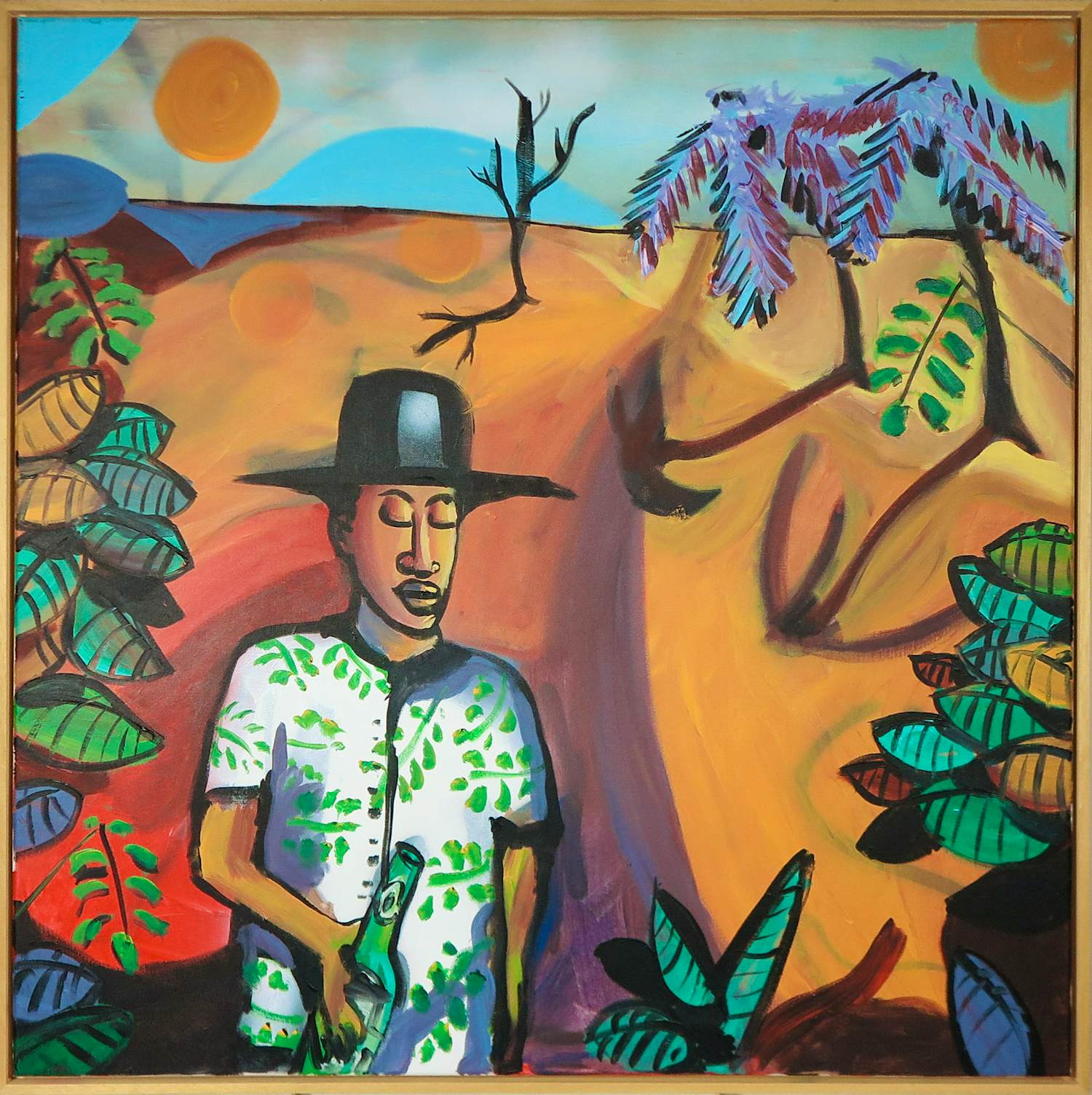 Erik Neimeijer - Acryl op doen, Walk and don't look back - Ingelijst (Groot) kopen? Bied vanaf 120!