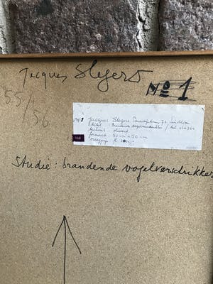 Jacques Slegers - Brandende vogelverschrikker kopen? Bied vanaf 100!