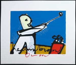 Herman Brood - Zeefdruk, De golver kopen? Bied vanaf 100!