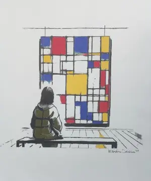 Martine Jacobs - Ontmoeting met Mondriaan kopen? Bied vanaf 59!