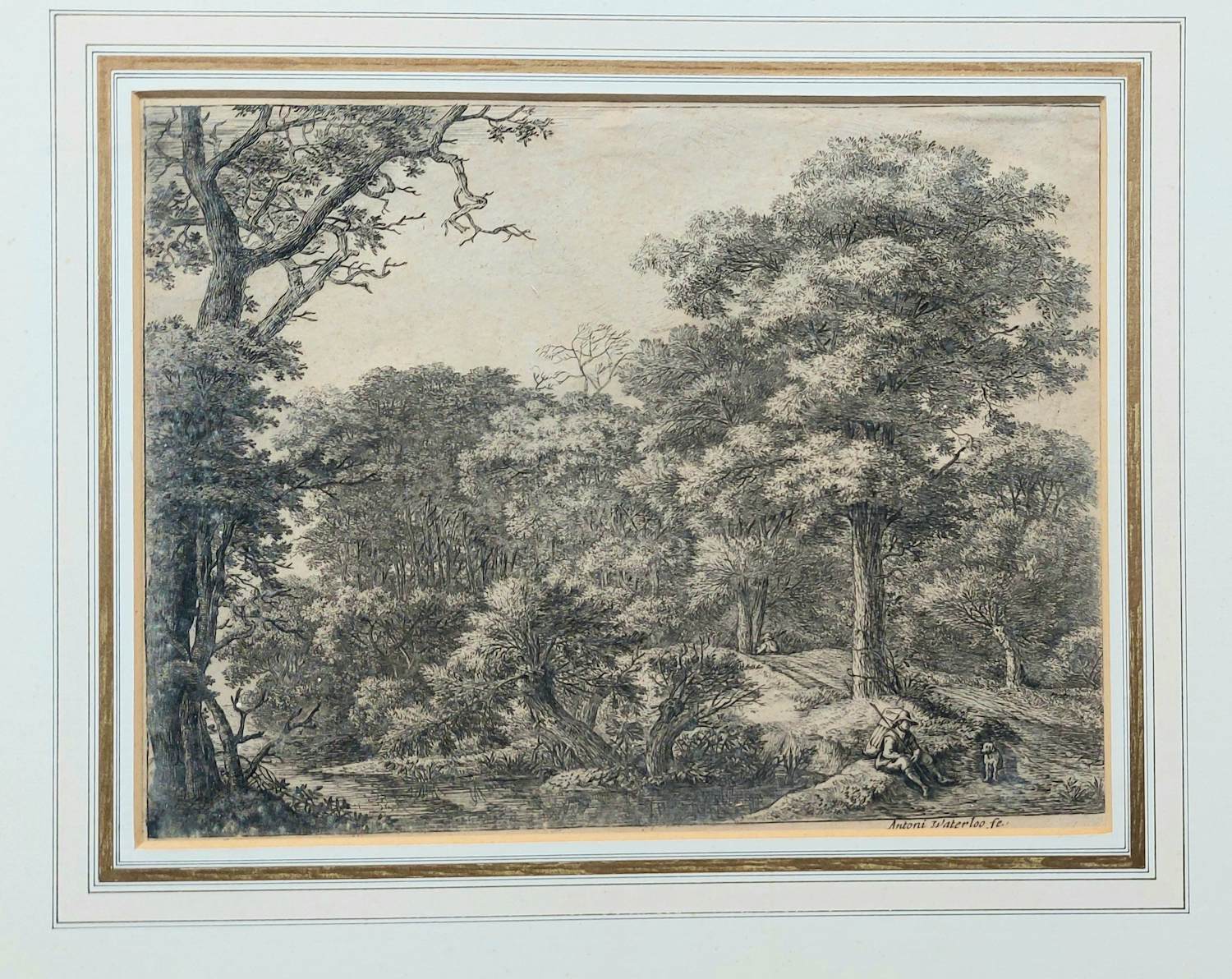 Anthonie Waterloo - Arcadisch landschap kopen? Bied vanaf 65!