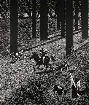 Maries Hendriks - Houtgravure, Private 3 - Ingelijst (Zeer Groot) kopen? Bied vanaf 100!