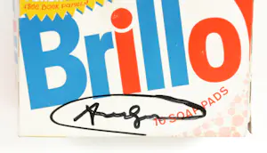 Andy Warhol - Handgesigneerde Brillo-box (inclusief plexiglas case!) kopen? Bied vanaf 1!