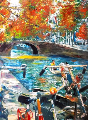 Elena Polyakova - Een mooie dag in Amsterdam kopen? Bied vanaf 75!