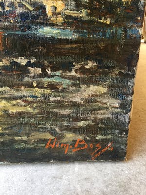 Willem Bos - C4772, Schoener in de haven kopen? Bied vanaf 250!