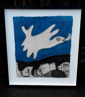 Corneille - Ingelijste aquagravure - 2003 (nette lijst!) kopen? Bied vanaf 599!