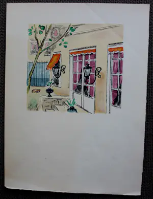 Kees van Dongen - Litho: "La révolte des anges" - 1951 kopen? Bied vanaf 199!