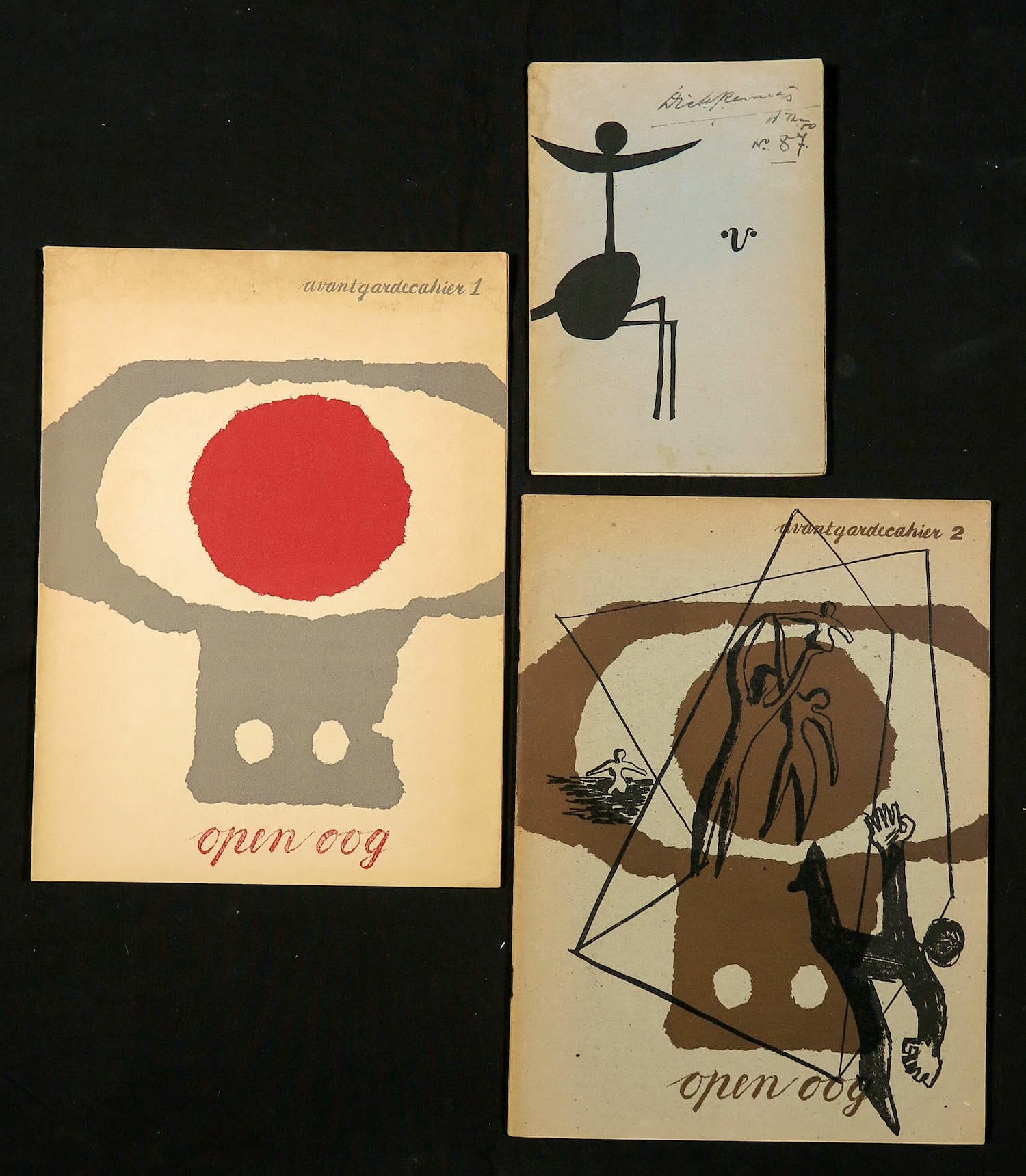 Simon Vinkenoog - Hugo Claus e.a., Gedichtenbundel en Avantgardecahier 1 en 2 verkocht voor € 150!