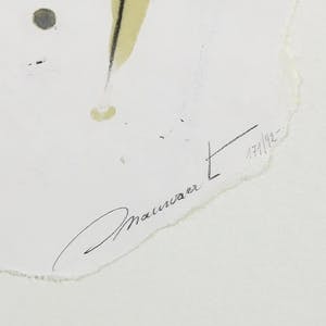 Jef Snauwaert - Gemengde techniek op papier, Zonder titel - Ingelijst kopen? Bied vanaf 70!