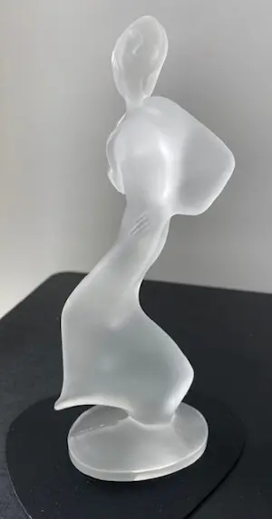 Ida Schwetz-Lehmann - 3 Art Deco "Frosted glass" sculpturen / Curt Schlevogt , Tsjechoslowakije kopen? Bied vanaf 130!