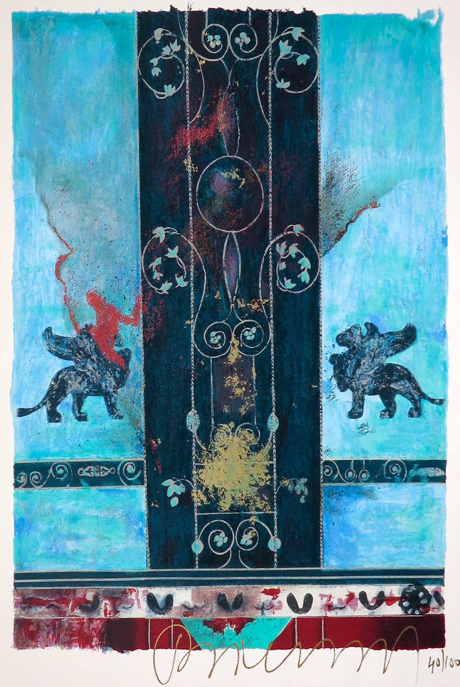 Gerti Bierenbroodspot - Zeefdruk, Zonder titel 4 verkocht voor € 1!