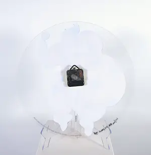 Ada Breedveld - Klok van glas, Dame met trommel kopen? Bied vanaf 1!