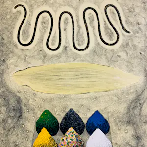 Lon Buttstedt - Nine directions, palm leaves, road kopen? Bied vanaf 38!