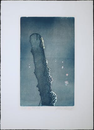 Sjoerd Bakker - Ets en aquatint, Uitvarende vissersboten kopen? Bied vanaf 20!