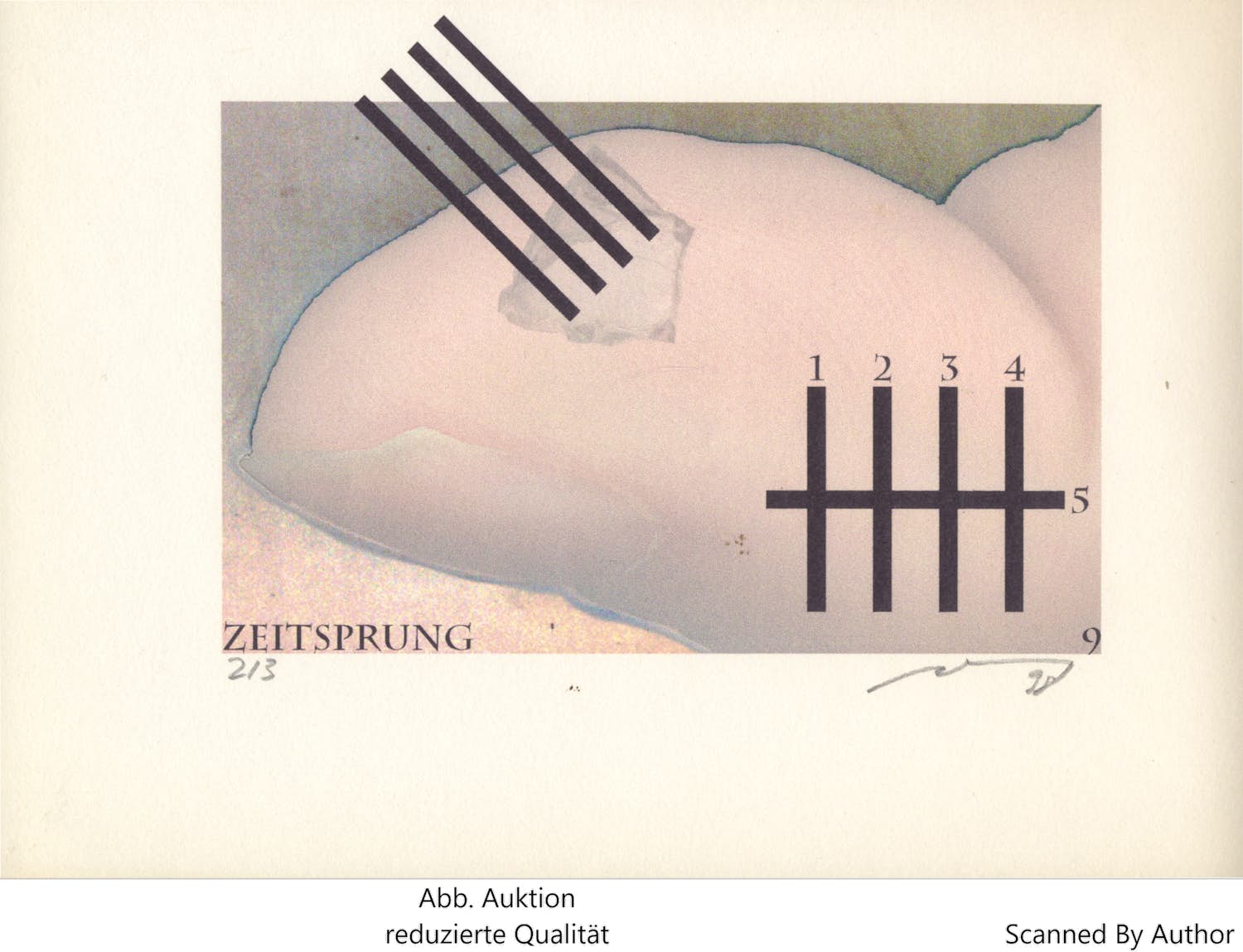 Michael Witlatschil ZEITSPRUNG, MOMENTE, Computerdruck