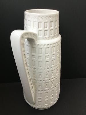 Scheurich Keramik - Grote vaas met handvat en Inca-motief kopen? Bied vanaf 1!