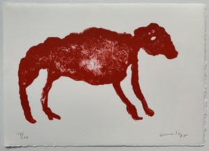 Armando - kleurenlitho | 'Das Tier' | 1999 kopen? Bied vanaf 200!