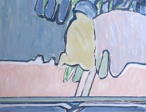 Paul Overhaus - Olieverf op doek, Achter de Wolken - Ingelijst (Groot) kopen? Bied vanaf 100!