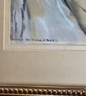 Nico Huppes - Winter bij muiderberg kopen? Bied vanaf 150!