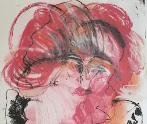 Kees van Bohemen - handgesigneerde kleurenlitho | 'Dame met hoed' | 1981 (INGELIJST) kopen? Bied vanaf 200!