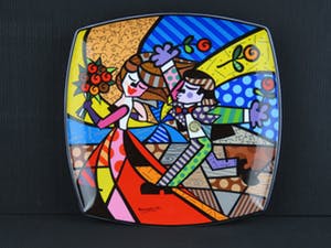 Romero Britto - Designschaal serie Artis et Orbis 2012 kopen? Bied vanaf 45!