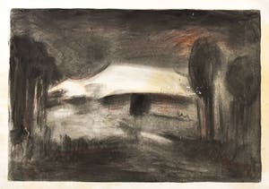 Marinus Bies - Huis aan het water (dubbelzijdig landschap) kopen? Bied vanaf 150!