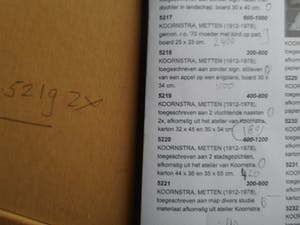 Metten Koornstra - 2 vluchtende naakten kopen? Bied vanaf 100!