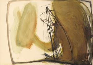 Bert Boerboom - Gemengde techniek op papier, Zonder titel III - Ingelijst kopen? Bied vanaf 20!