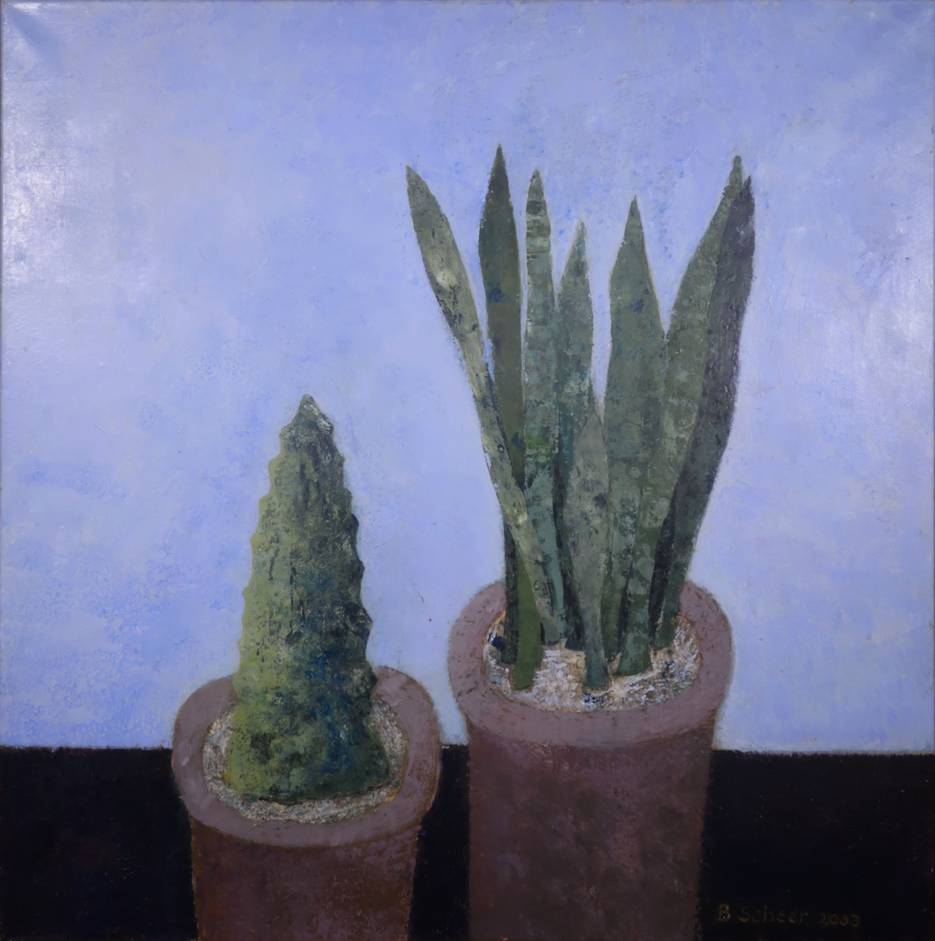 Betty Scheer - Olieverf op doek, Zonder titel (Groot) kopen? Bied vanaf 200!