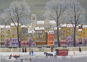 Michel Delacroix - La Neige sur la Seine kopen? Bied vanaf 45!