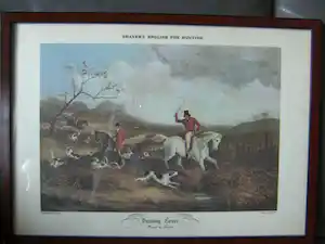 William Joseph Shayer - Shayer's English Fox Hunting. verkocht voor € 15!
