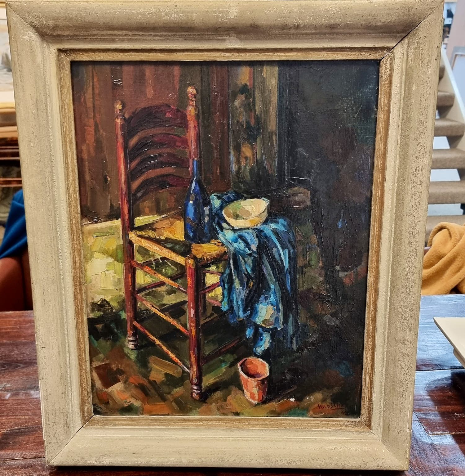 Hans van der Schaaf - Stilleven Werkplaats kopen? Bied vanaf 100!