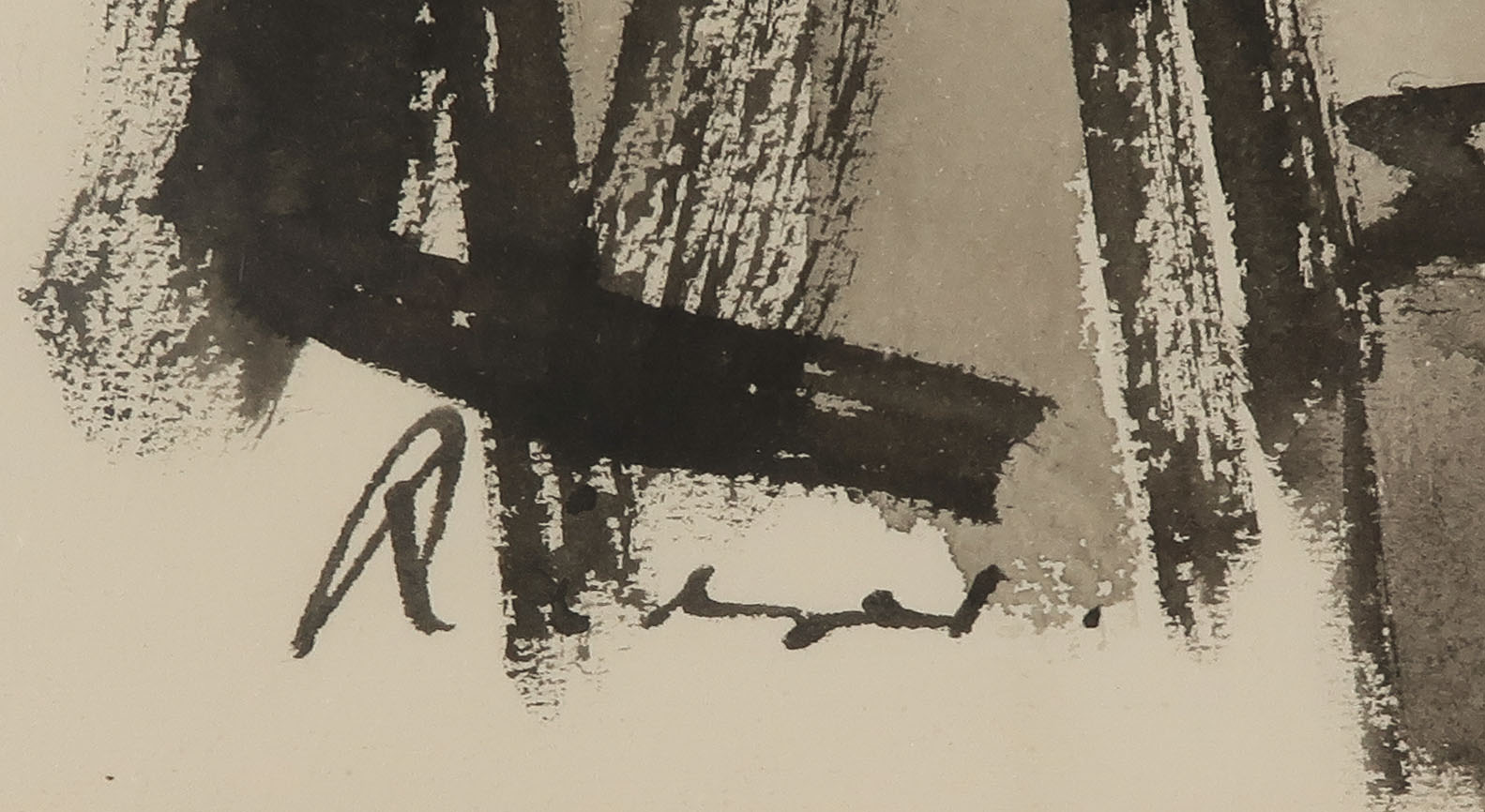 Willy Rieser - Inkttekening, Scheveningen - Ingelijst kopen? Bied vanaf 120!