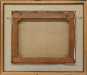 Mies Callenfels-Carsten - Olieverf op doek, Lange Voorhout, Herfst - Ingelijst kopen? Bied vanaf 1500!