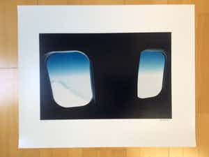 JCJ Vanderheyden - Venster op de wolken - Originele foto - 1988 - Zeer goed verkocht voor € 350!