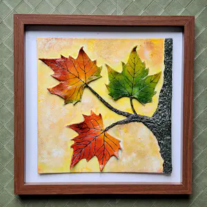 Paul Bodmer - Herfstgefluister – Handgemaakte kleikunst kopen? Bied vanaf 40!