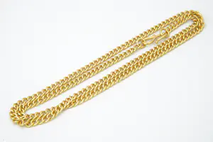 Massief hoog gehalte (22 krt) Chinees Thais gourmette collier / ketting - 50cm kopen? Bied vanaf 870!