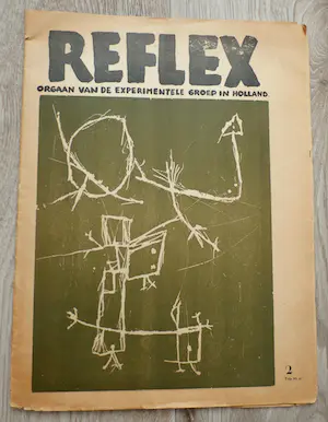 Karel Appel - Reflex, orgaan van de experimentele groep in Holland - No :2 kopen? Bied vanaf 285!